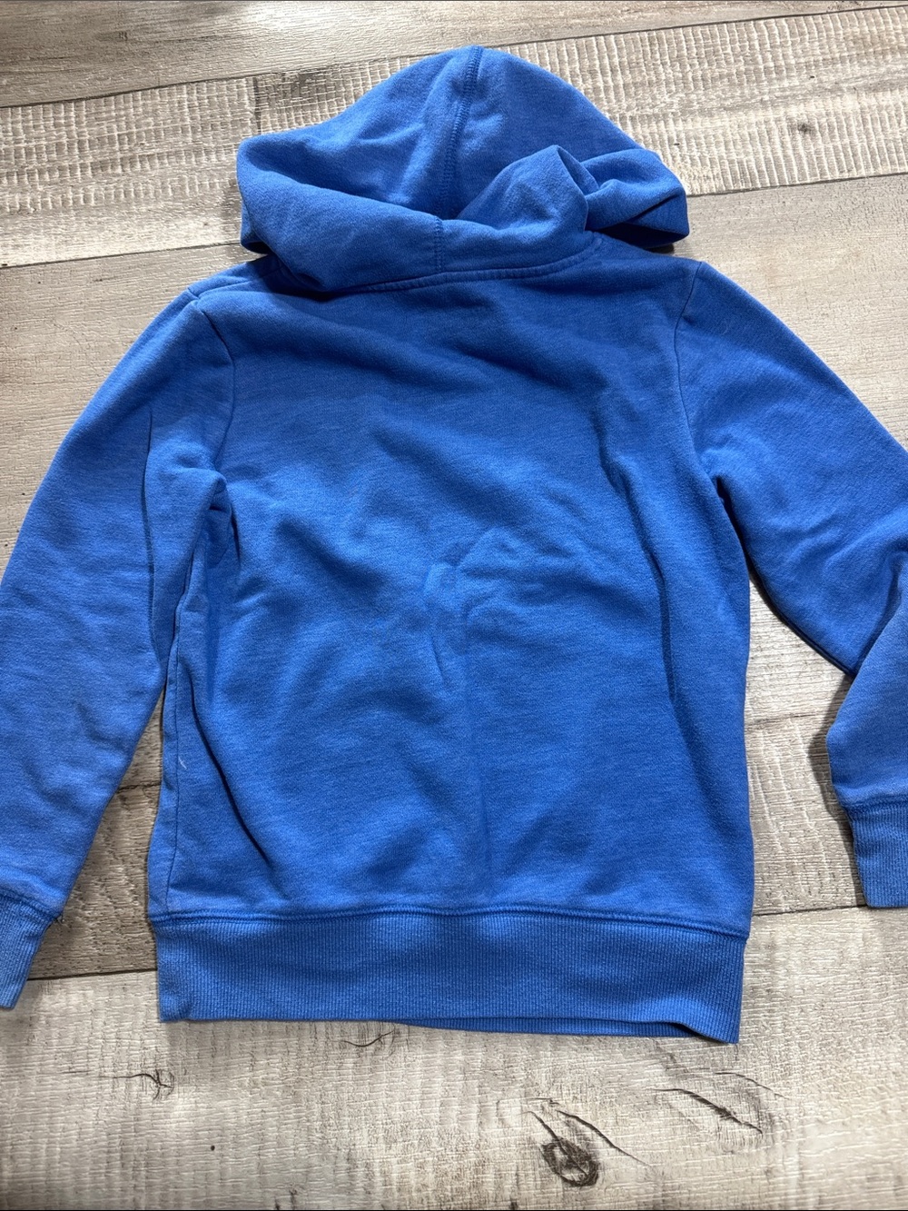 Disney Blue Mickey Mouse Pullover Hoodie with Yellow Accents - Picture 4 of 4